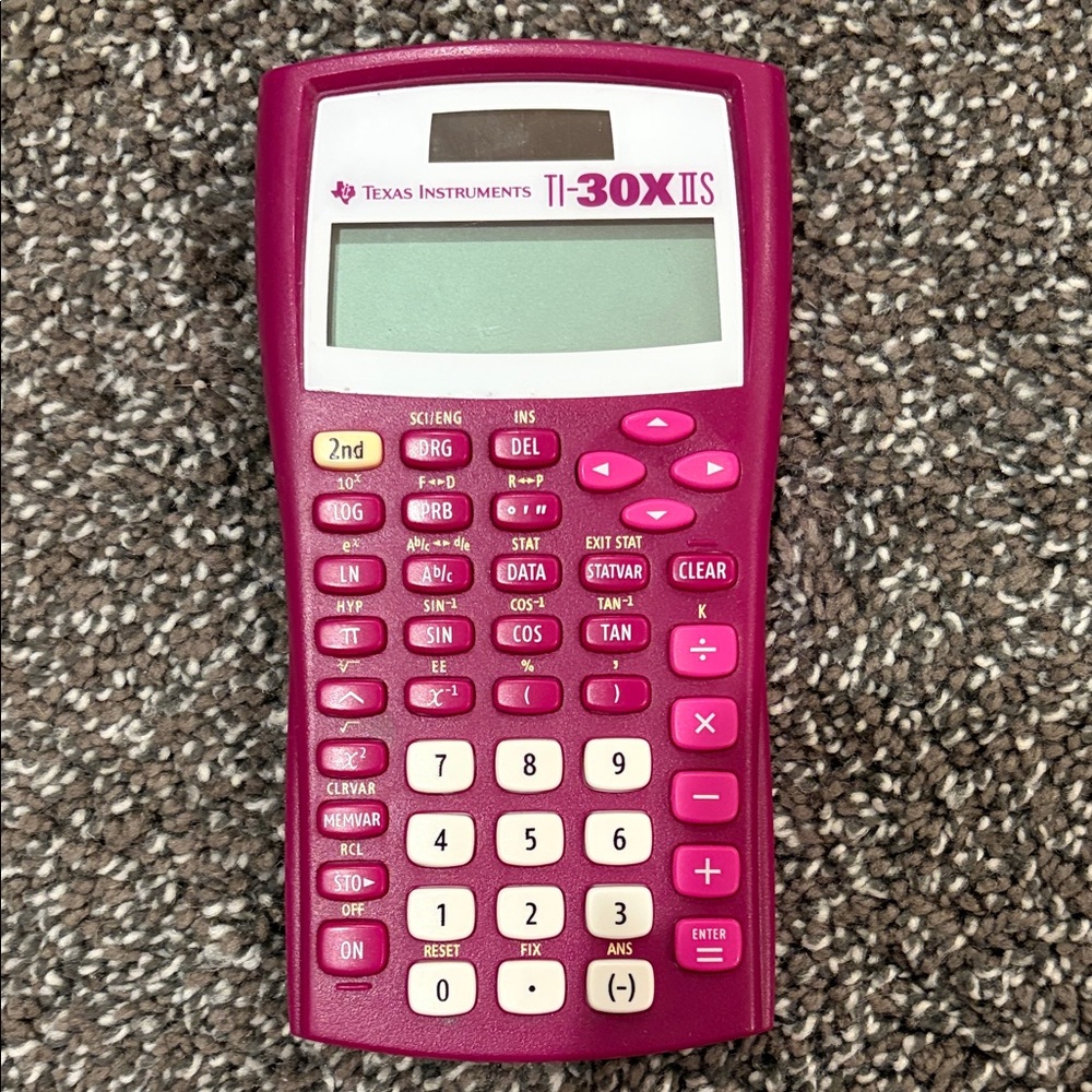 Texas Instruments TI-30XIIS Magenta Calculator